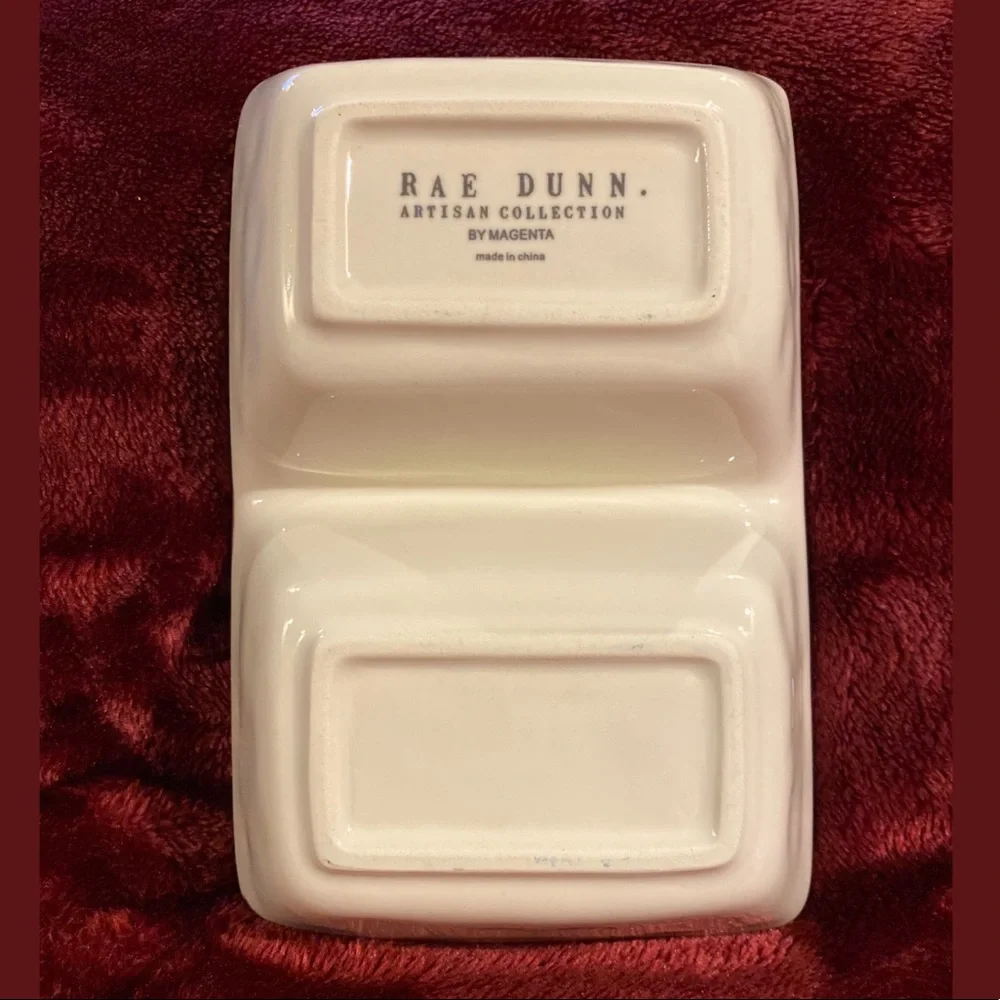 Rae Dunn Hope Believe Double Dish